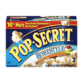 Pop Secret Microwave Popcorn Homestyle 3 ct